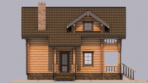 Двухэтажный дом (Usadba C67)