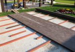 Терраса в загородном доме из террасной доски Holzdorf 149×35мм