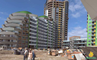 Жилой комплекс «Паркове мисто» г. Киев&nbsp; Вышгородская 45 монолитное строительство общестрой -субподряд