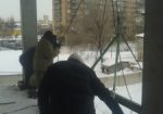 Монтаж металлоконструкций балконов жилого дома