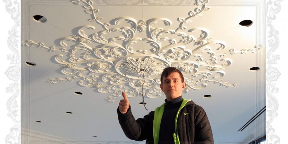 Потолочная розетка по эскизам