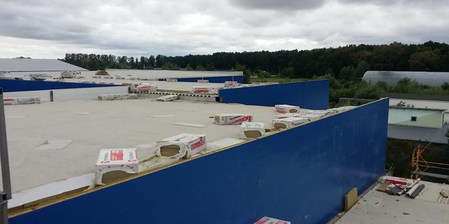 Устройство мягкой кровли ПВХ мембраной