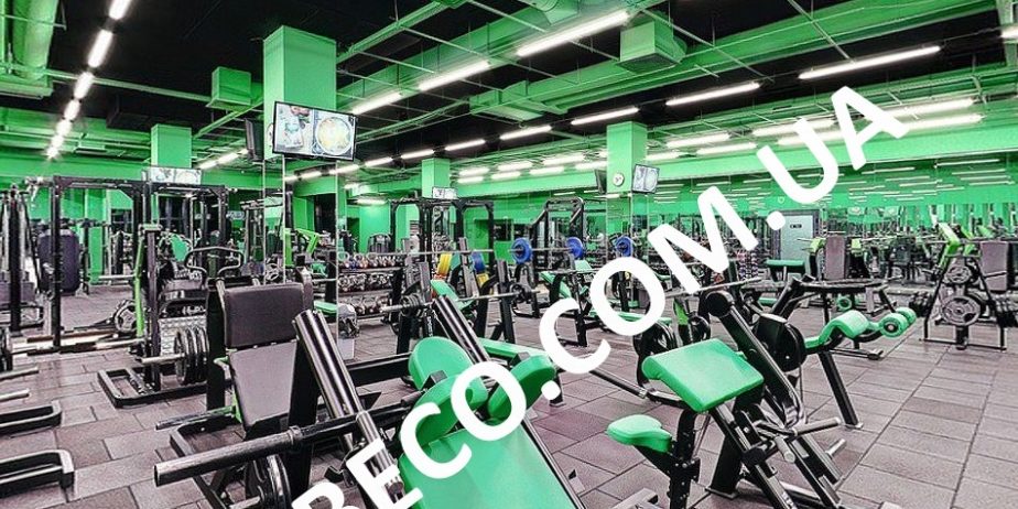 Фитнес клуб в г. Днепр “Спорт-Стар”, резиновые плиты