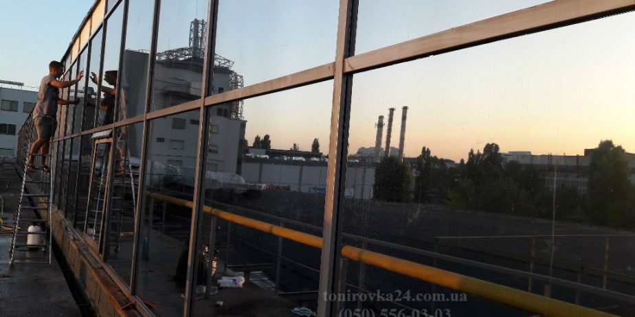 Тонировка окон снаружи
