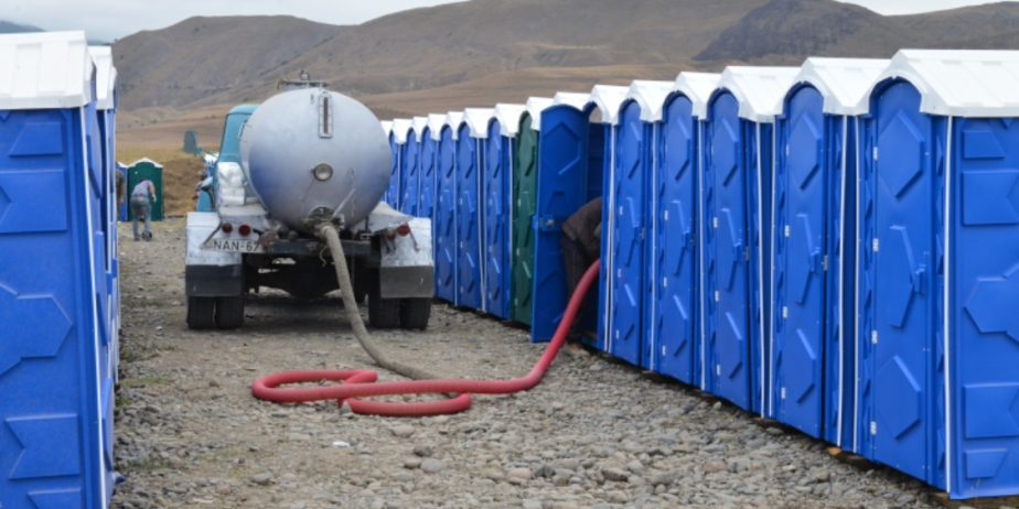 туалет, санитарный контейнер