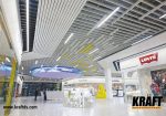 Дизайнерский многоуровневый реечный потолок KRAFT