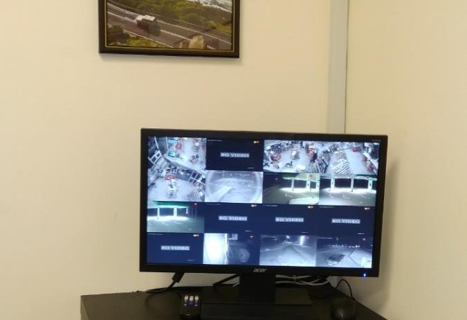 Установка видеонаблюдения