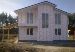 Дом из сип панелей, построенный компанией “Сипэко”. Сборка осуществлялась профессиональной бригадой …