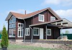 Дом из клееного бруса предоставляет широкие возможности при разработке архитектурного стиля и внутре…