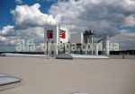 Устройство внешней молниезащиты. (Тросовые молниеприемники)