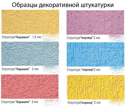 Декоративные фасадные штукатурки : Текс-Колор, Баумит, Фаст, СПС, Примус
