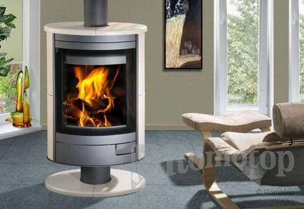 Каминная печь Romotop STROMBOLI N 02 сталь + керамика