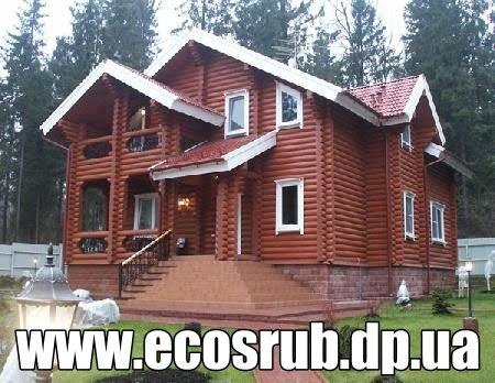 Сруб под ключ.