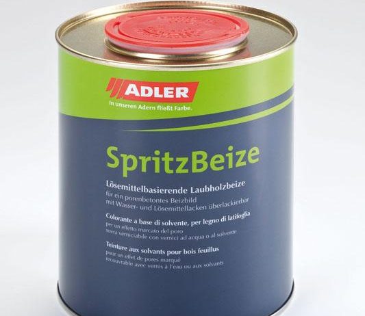 Морилка на основе растворителей Spritzbeize neu Kognac