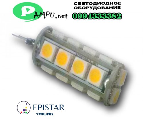 Лампа G4 18 SLT5050 3,6W 12V TOWER