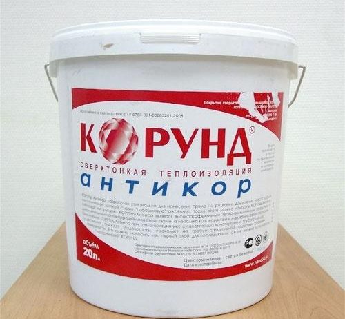 Жидкая теплоизоляция Корунд Антикор