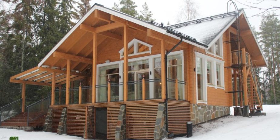 Дома из клееного бруса