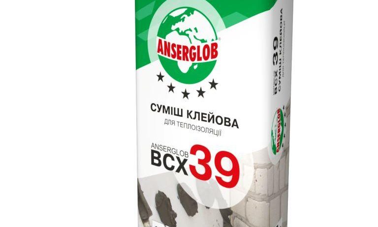 Anserglob BCX 39 Клей для приклеивания теплоизоляционных плит