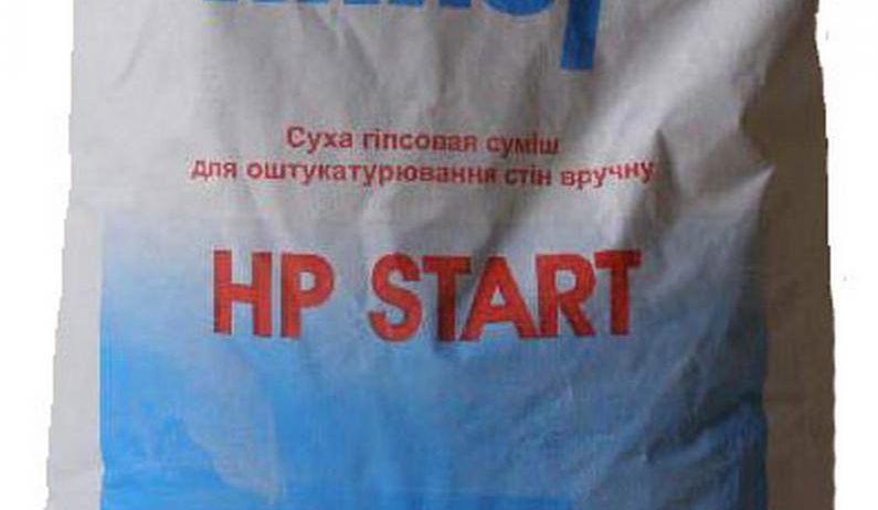 НР СТАРТ (30кг)   Штукатурка гіпсова KNAUF