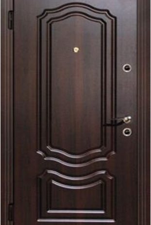 Бронированные Входные Двери украинского производства VIP КЛАССИКА КВАРТИРА ТЕМНЫЙ ОРЕХ