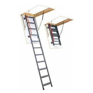 Чердачная лестница металлическая Fakro LMK 60×120