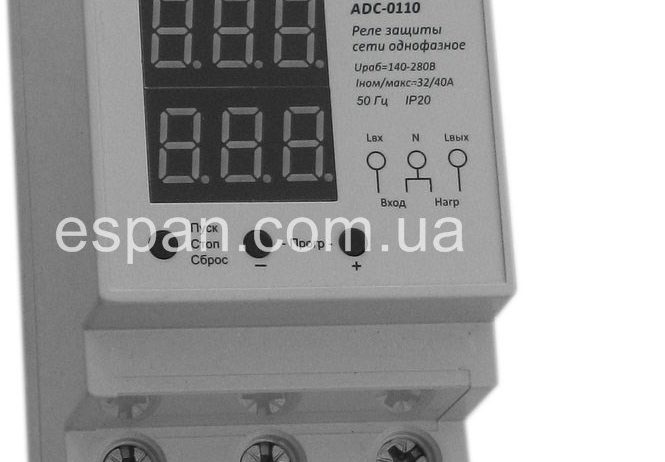 Устройство защиты сети однофазное ADECS ADC-0110-32 (32А)
