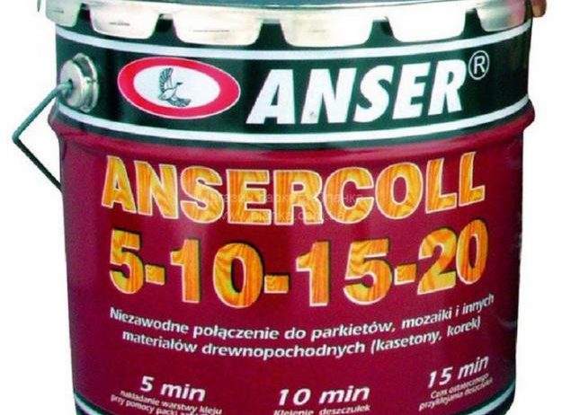 Клей для паркета Ansercoll (Анцеркол) 23 кг.