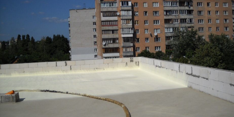 теплоизоляция кровли пенополиуретаном