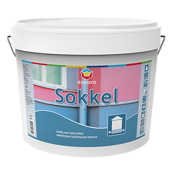 Eskaro Sokkel краска для цоколей 9,5 л.