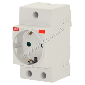 Модульная розетка (с заземлением) ABB M1175