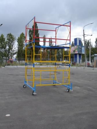Вышка-тура строительная высота 3.9-20.7 м раб. настил 2х2 м