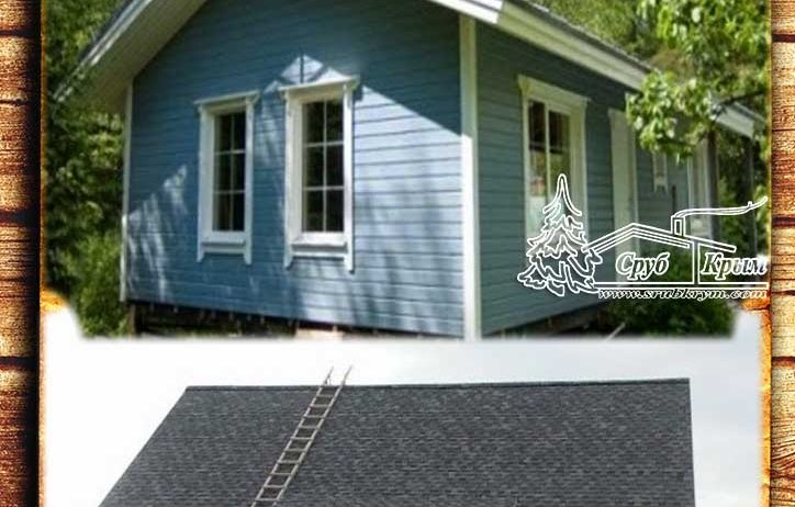 Возвести каркасный коттедж для отдыхающих 50 м² в Крыму