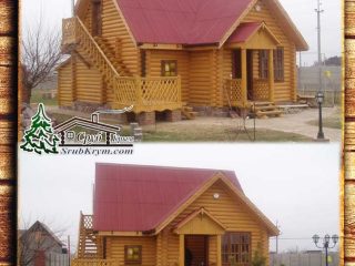 деревянный дом в крыму оцилиндрова
