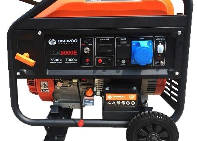 Аренда, прокат генератора DAEWOO GDA 8000E в Харькове