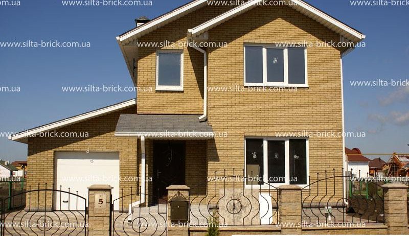 Кирпич облицовочный декоративный широкий угловой «Силта-Брик»