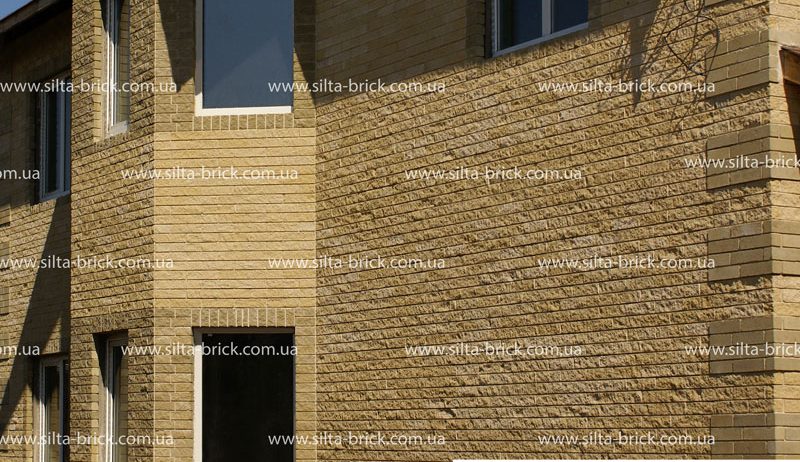 Кирпич облицовочный декоративный широкий тычковой «Силта-Брик»