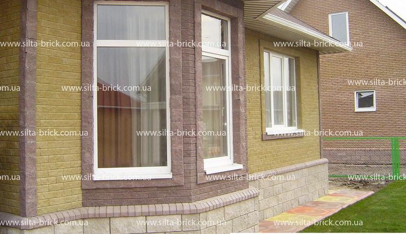 Кирпич гладкий со скошенным углом «Силта-Брик»