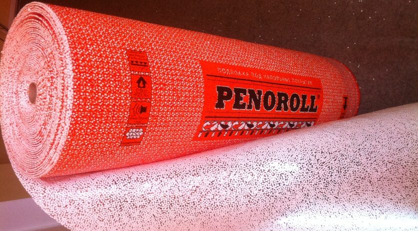 Подложка для напольных покрытий Penoroll
