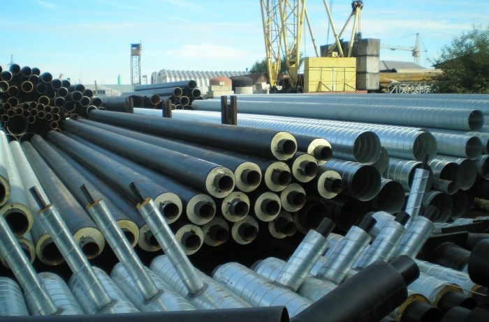 Трубы предизолированные для теплотрасс от производителя