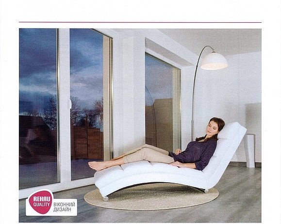 Окна металлопластиковые REHAU Euro-Design 60 в Одессе