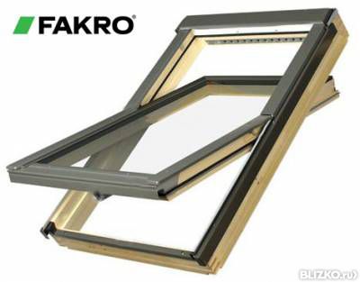 Мансардное окно FAKRO FTS U2 с воротником для металлочерепицы 78х118см