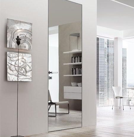 Дверь межкомнатная с зеркальным полотном