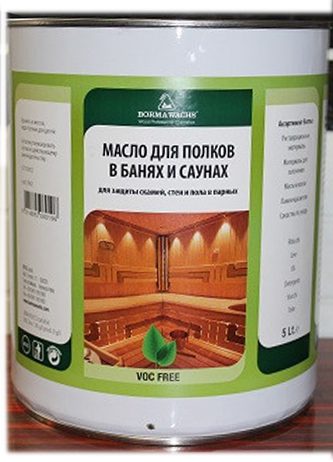 Масло для саун и бань, банка 1 л