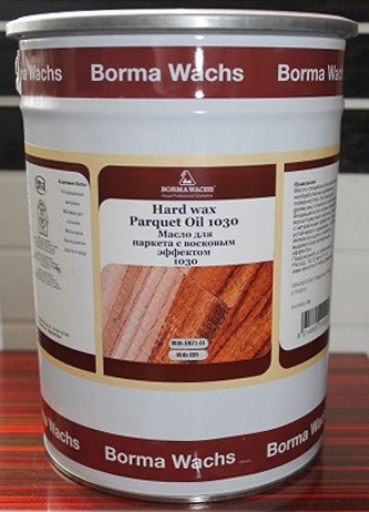 Масло с воском для паркета, банка 1 л