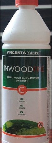 Огнезащитная пропитка прозрачная, банка 1 л