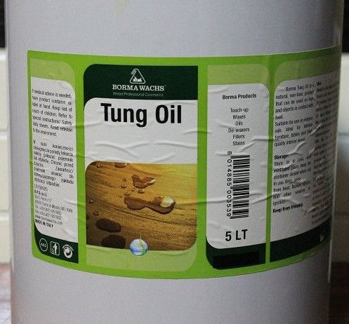 Тунговое масло, банка 0,250 л