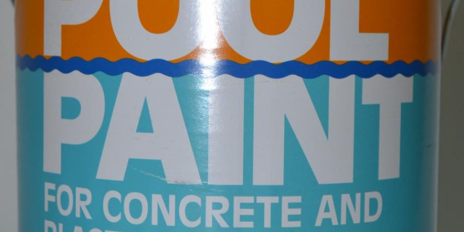 Краска для бассейнов, цвет белый, банка 3,78 л.