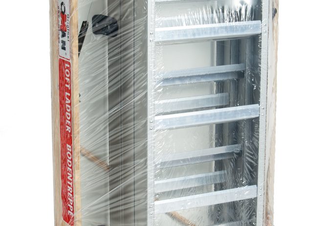 Алюминиевые чердачные лестницы Oman Alu profi 70×120