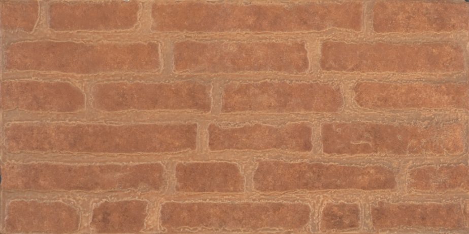 Керамогранитная плитка Bricks red