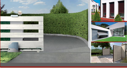 Автоматика для откатных ворот AN-Motors, Nice